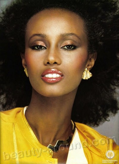 Иман Мохамед Абдулмаджид / Iman Mohamed Abdulmajid красивые африканские модели фото