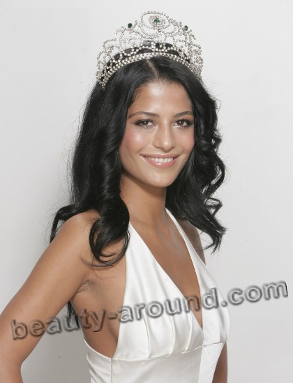 Persian girl Nazanin Nuri Nasanin Nuri Miss Earth Switzerland 2008