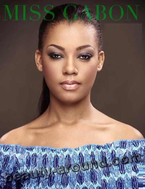 Miss Gabon-2015 Reine Ngotala photo