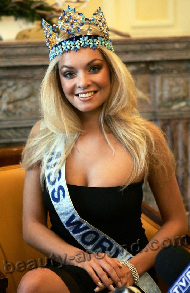 Tatana Kucharova winner of Miss World 2006 photo